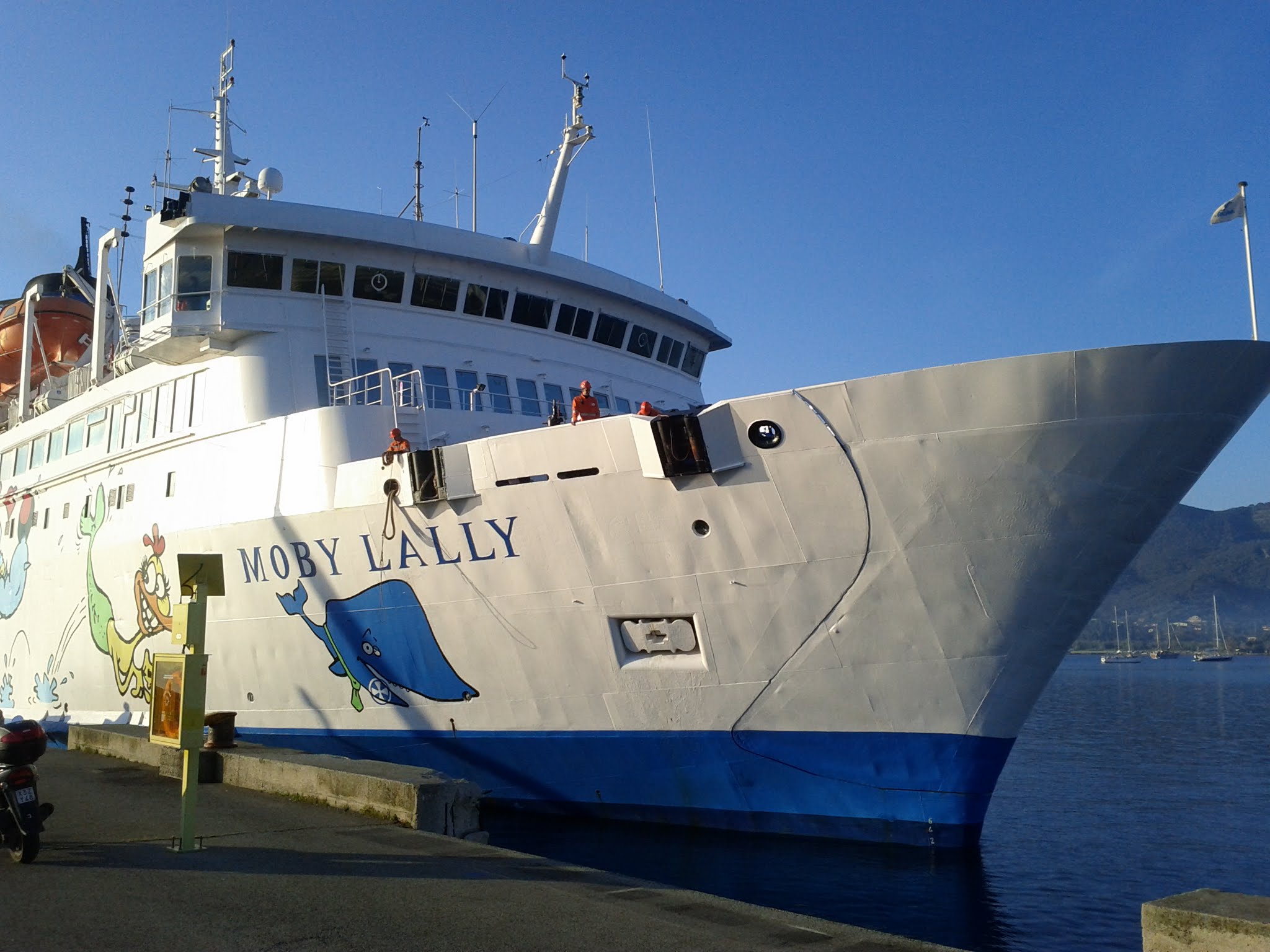 Moby Lally in Portoferraio