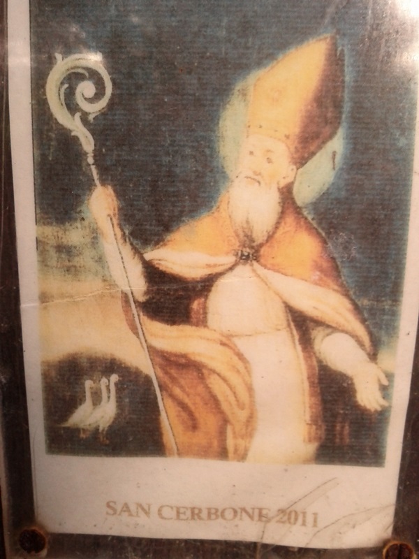 San Cerbone at his Romitorio