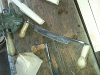Mediaeval draw knife